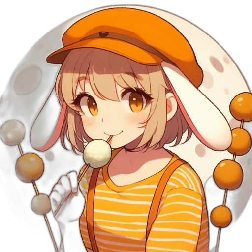 hat, staff, food, weapon transparent PNG cut-out