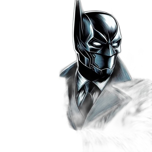 mask, comic book art, concept art, fantasy art transparent PNG cut-out