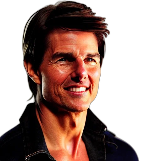 face, jacket, photorealistic, tom transparent PNG cut-out