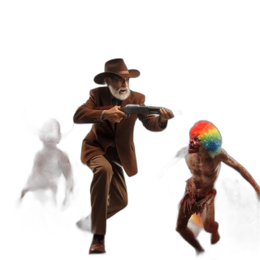 creature, mask, staff, concept art transparent PNG cut-out