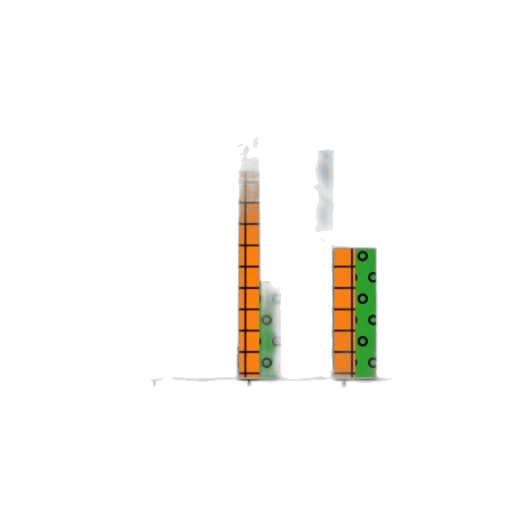 bar, chart, three, categories transparent PNG cut-out