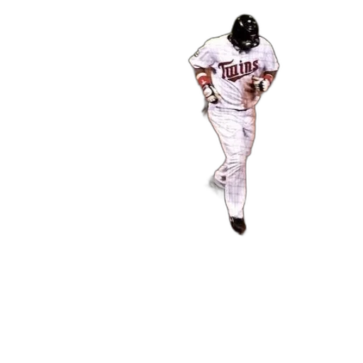 pixel art, baseball, player, wearing transparent PNG cut-out