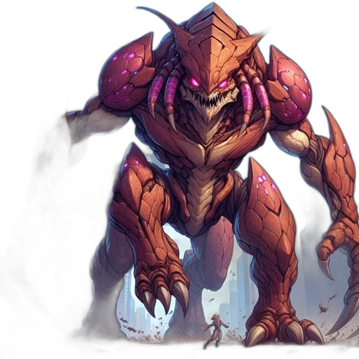 creature, robot, dragon, weapon transparent PNG cut-out