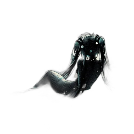 creature, hair, mask, dragon transparent PNG cut-out