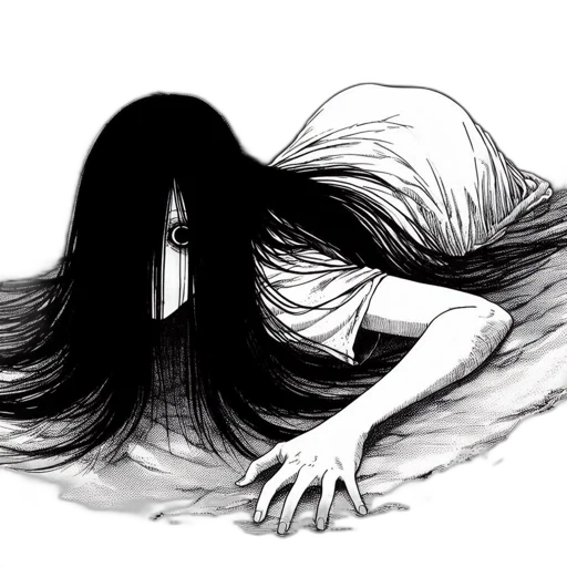 hair, mask, creature, face transparent PNG cut-out