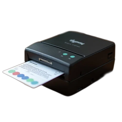 dymony, ds250, handheld, card transparent PNG cut-out
