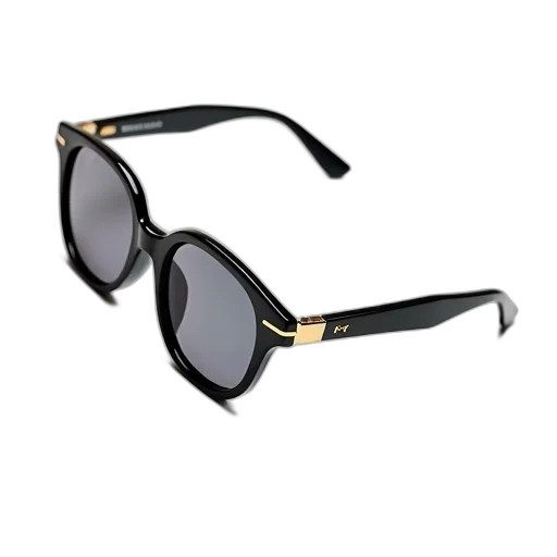 3d render, close-up, pair, sunglasses transparent PNG cut-out