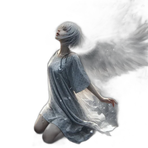 dress, mask, fantasy art, concept art transparent PNG cut-out