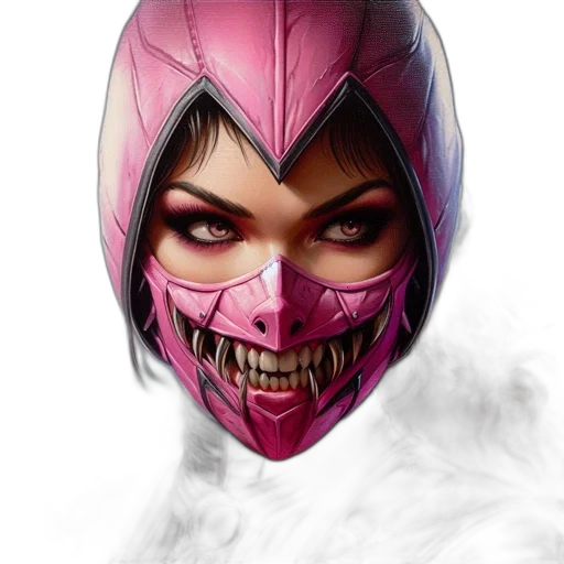 mask, face, concept art, comic book art transparent PNG cut-out