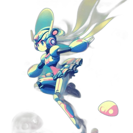 staff, robot, weapon, concept art transparent PNG cut-out