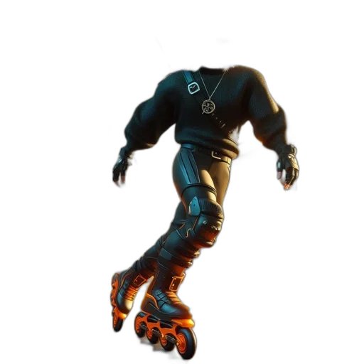 creature, robot, shoes, weapon transparent PNG cut-out