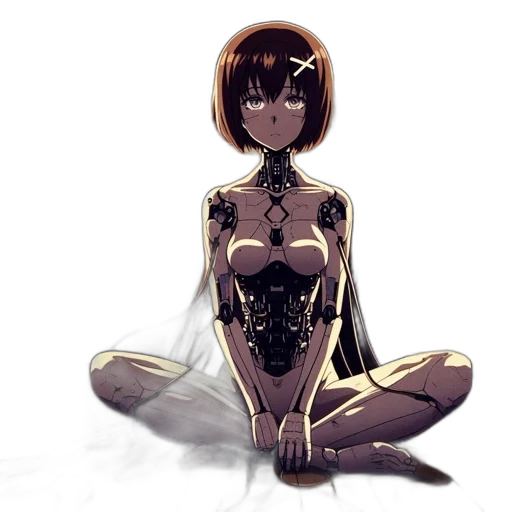 robot, dress, jewelry, creature transparent PNG cut-out