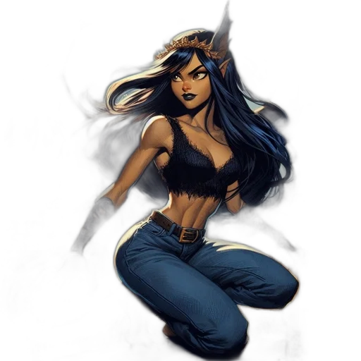 comic book art, fantasy art, concept art, pixel art transparent PNG cut-out