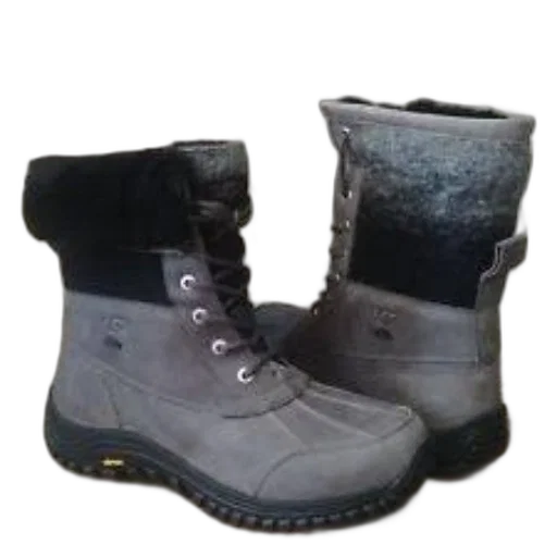shoes, pair, grey, ugg transparent PNG cut-out