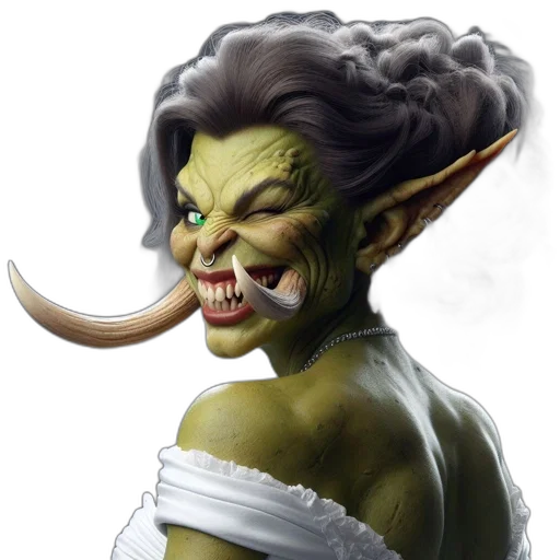 face, staff, mask, fantasy art transparent PNG cut-out