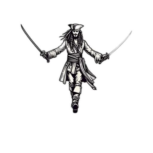sword, staff, weapon, jacket transparent PNG cut-out