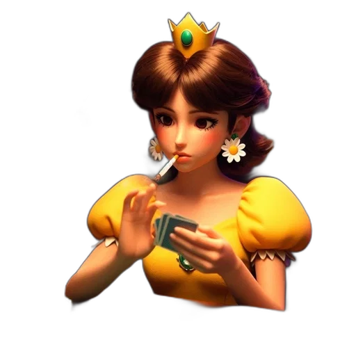 jewelry, crown, dress, staff transparent PNG cut-out