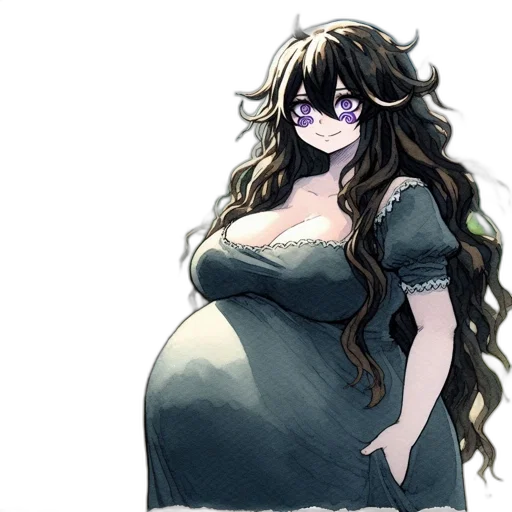 dress, concept art, anime, pixel art transparent PNG cut-out