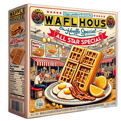food, waffle, house, hoofs transparent PNG cut-out