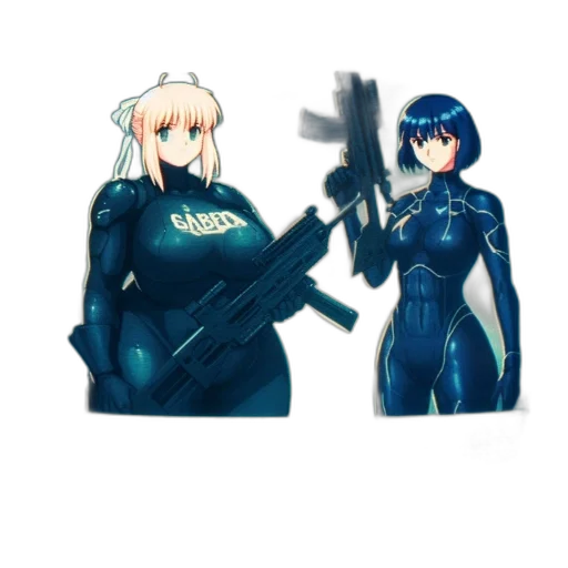 weapon, robot, dress, concept art transparent PNG cut-out
