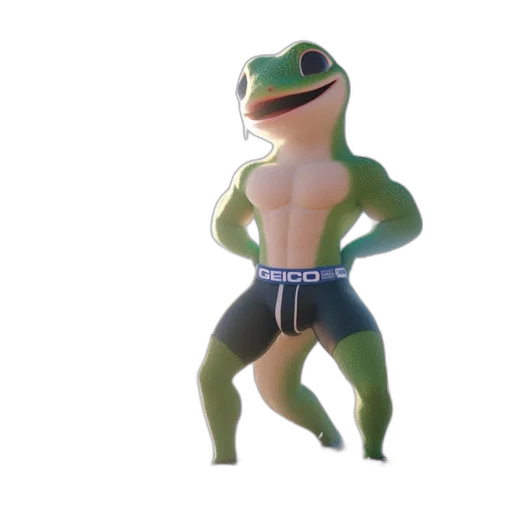 animal, creature, dragon, 3d render transparent PNG cut-out