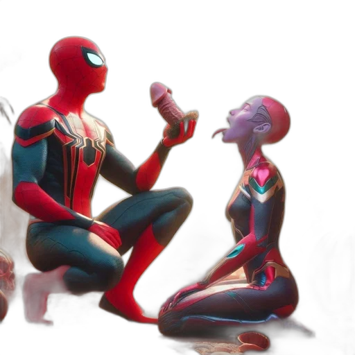 concept art, comic book art, 3d render, fantasy art transparent PNG cut-out