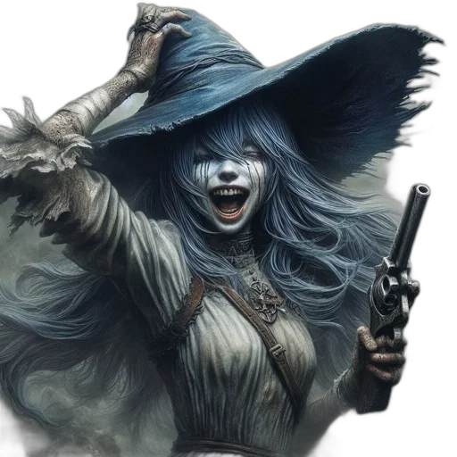 staff, mask, face, fantasy art transparent PNG cut-out