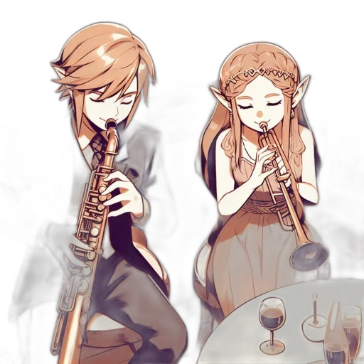 staff, anime, watercolor, cartoon transparent PNG cut-out