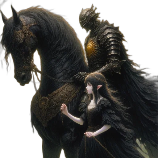 dragon, animal, creature, hair transparent PNG cut-out