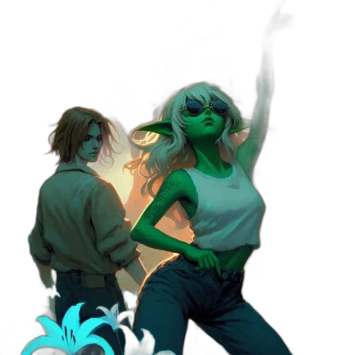 staff, mask, concept art, comic book art transparent PNG cut-out