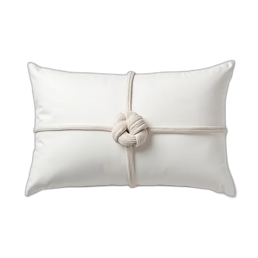 furniture, white, pillow, simple transparent PNG cut-out