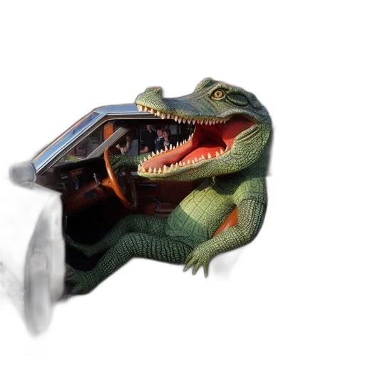 dragon, creature, car, animal transparent PNG cut-out
