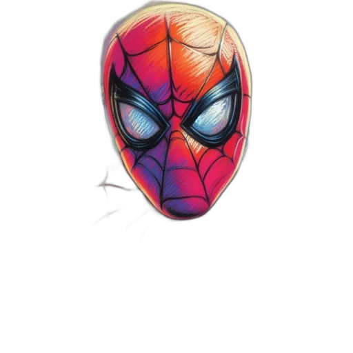 mask, face, comic book art, concept art transparent PNG cut-out