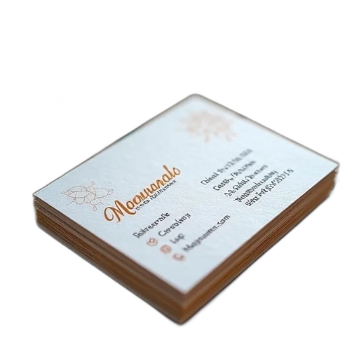 3d render, business, card, contains transparent PNG cut-out