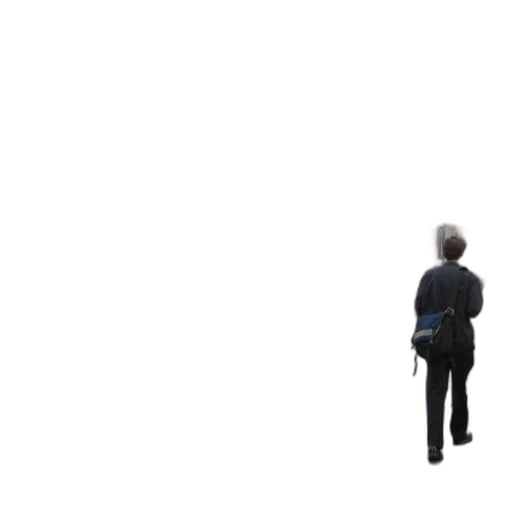 staff, robot, jacket, umbrella transparent PNG cut-out