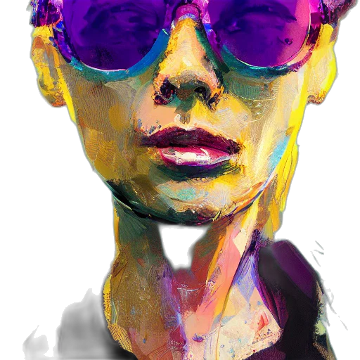 face, mask, watercolor, photorealistic transparent PNG cut-out