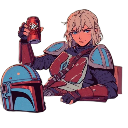 weapon, sword, robot, staff transparent PNG cut-out