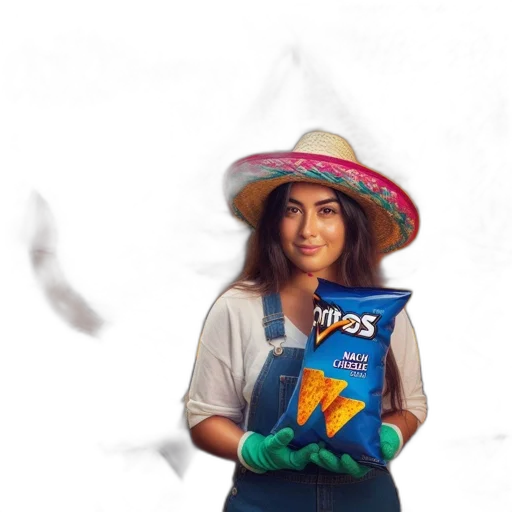 hat, food, umbrella, face transparent PNG cut-out