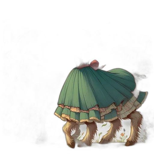 dress, hat, umbrella, crown transparent PNG cut-out