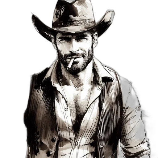 hat, photorealistic, comic book art, concept art transparent PNG cut-out