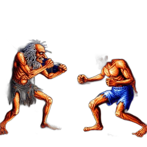 concept art, pixel art, fantasy art, photorealistic transparent PNG cut-out