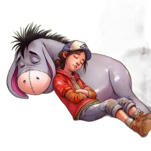 photorealistic, concept art, watercolor, young transparent PNG cut-out