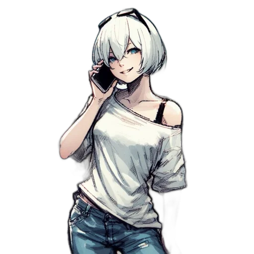 robot, staff, face, weapon transparent PNG cut-out