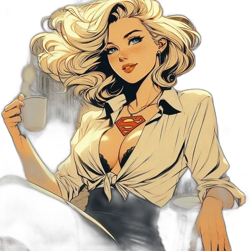 staff, dress, jewelry, comic book art transparent PNG cut-out