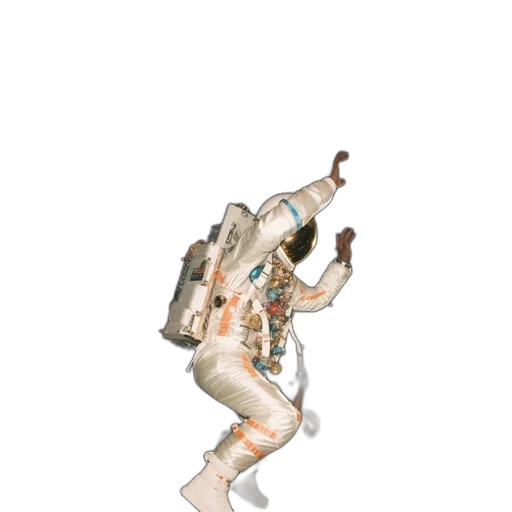 robot, jacket, creature, staff transparent PNG cut-out