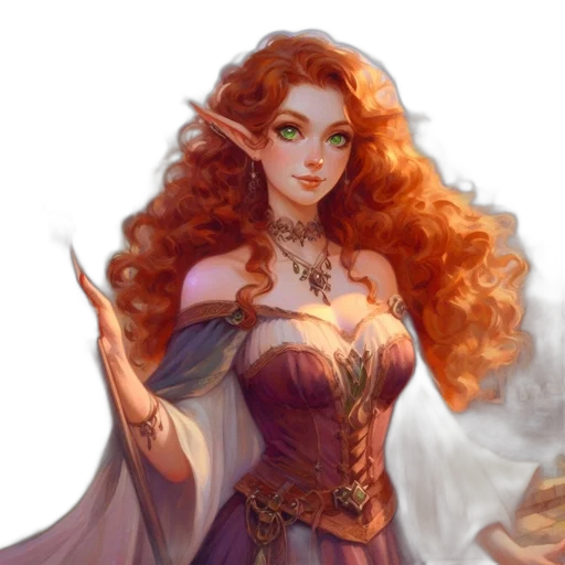 dress, fantasy art, concept art, pixel art transparent PNG cut-out