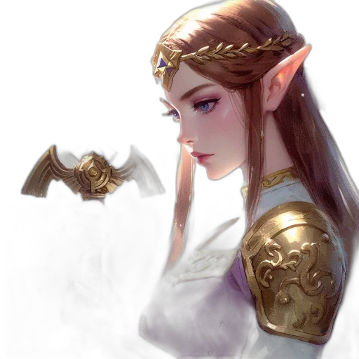 crown, dragon, jewelry, staff transparent PNG cut-out