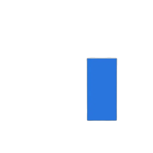 robot, pixel art, blue, monochrome transparent PNG cut-out