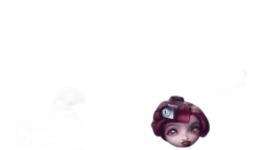 face, robot, hat, creature transparent PNG cut-out
