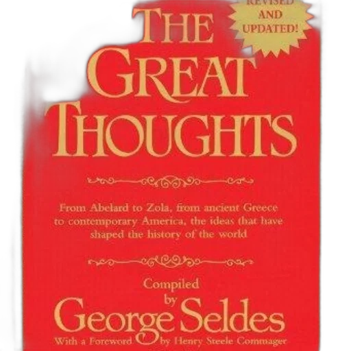 great, thoughts, book, cover transparent PNG cut-out